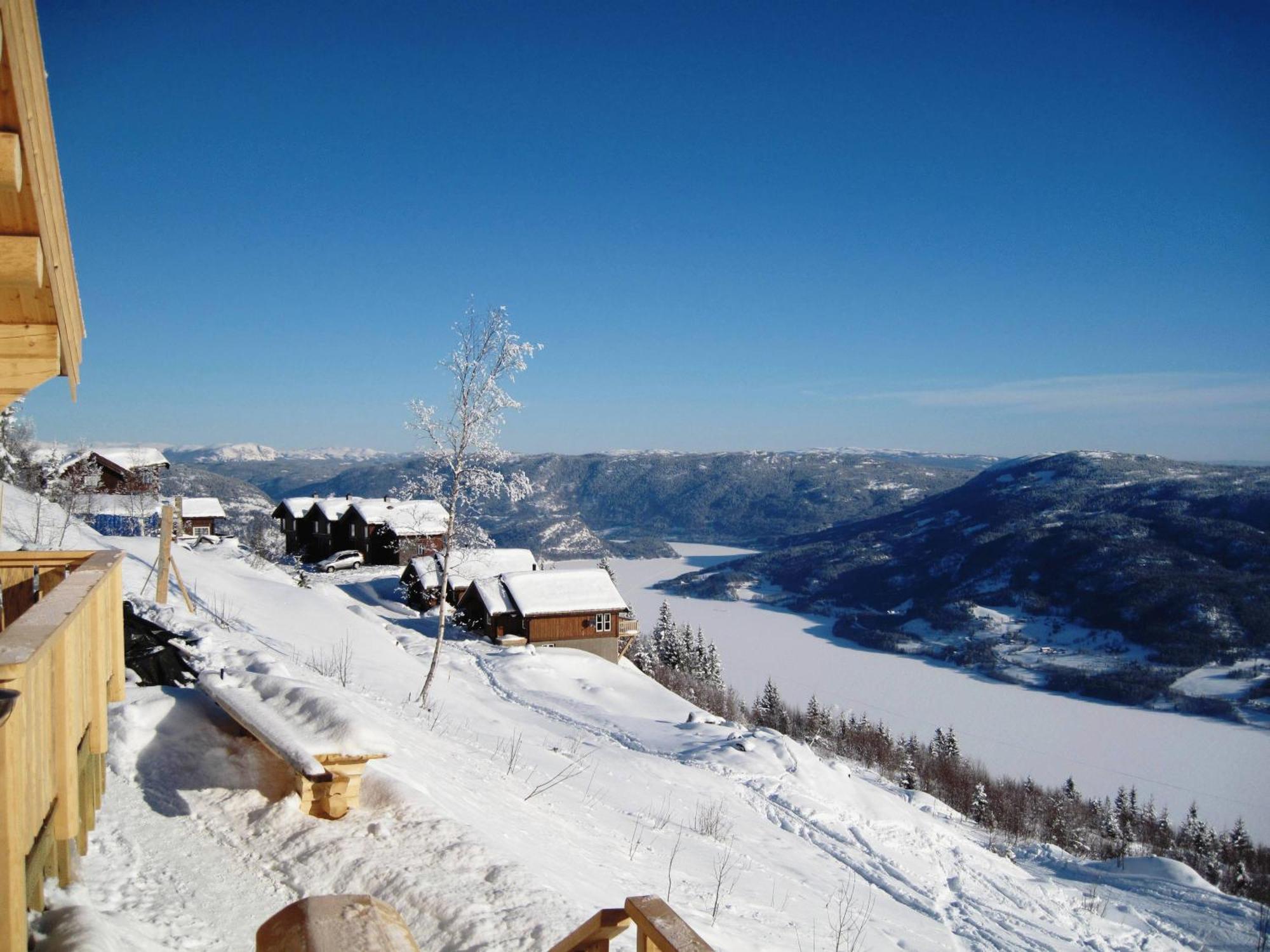 Norefjell - Storhytte Med Jacuzzi Og Fantastisk Beliggenhet Noresund Exterior foto